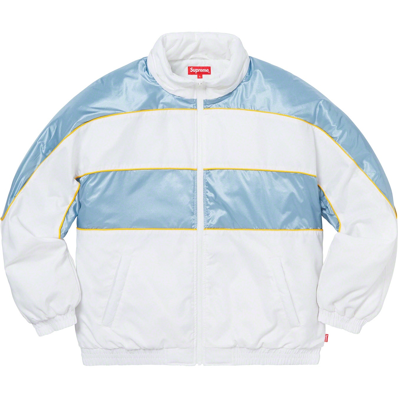 Sports Piping Puffy Jacket view 16